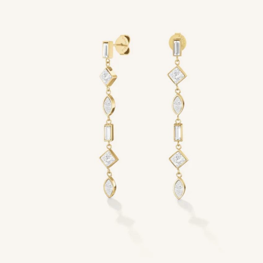 Rosefield JECPG-J1169 Playful Crystals Damen Ohrringe