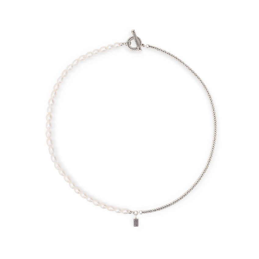 Buddha to Buddha 001J047131345 Barbara Pearl Herren Halskette