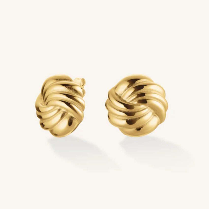 Rosefield - Ohrstecker, One Size, Goldfarben