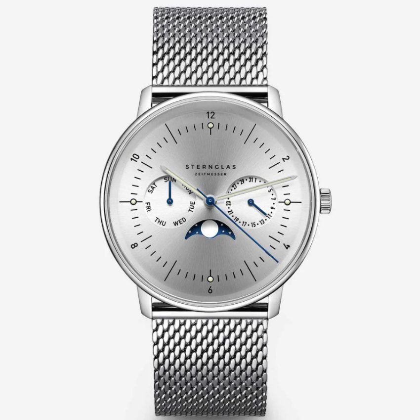 Sternglas S01-NM52-MI04 Naos Mondphase Herrenuhr