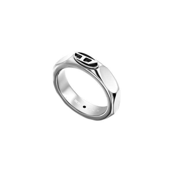 Diesel DX1693040 Oval D Logo Herren Ring