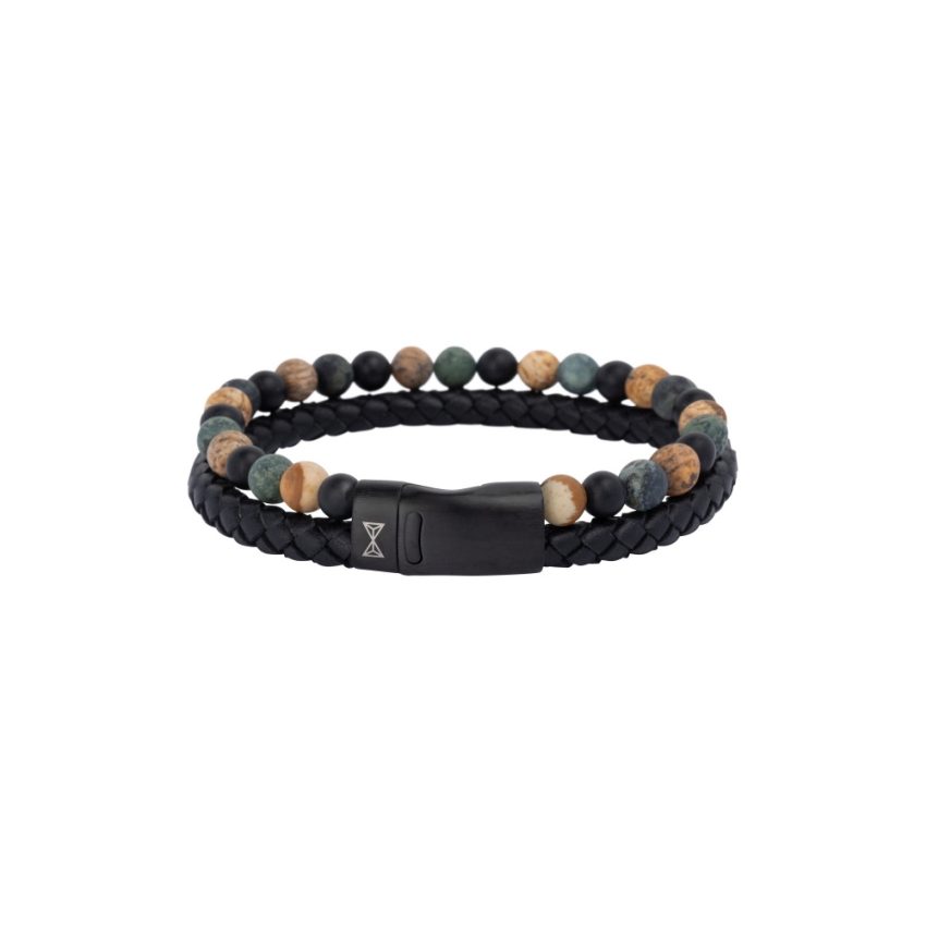 AZE Jewellery AZ-BL017-A Combi String Herren Armband