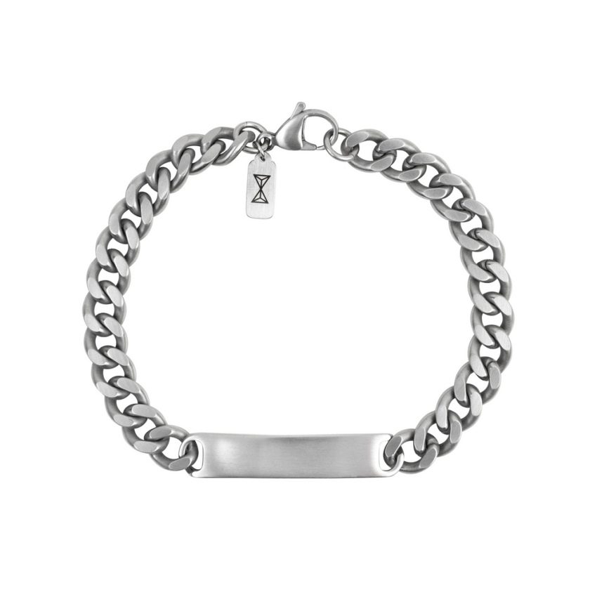 AZE Jewellery AZ-BM010-A Gourmette Eight Herren Armband