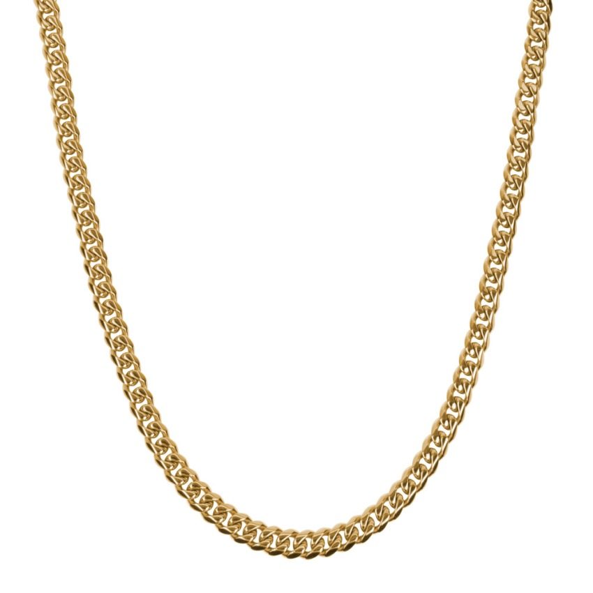 AZE Jewellery AZ-NL006-C Gourmette Eight Oro Herren Halskette