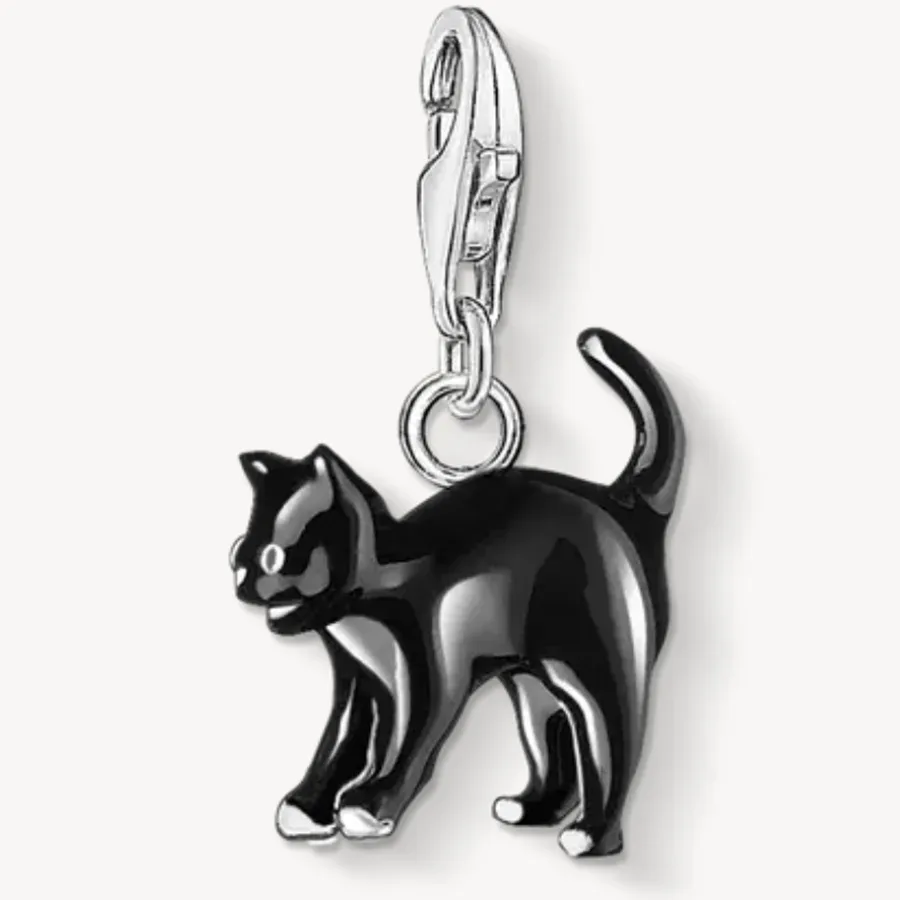 Thomas Sabo 0701 Black Cat Damen Charm