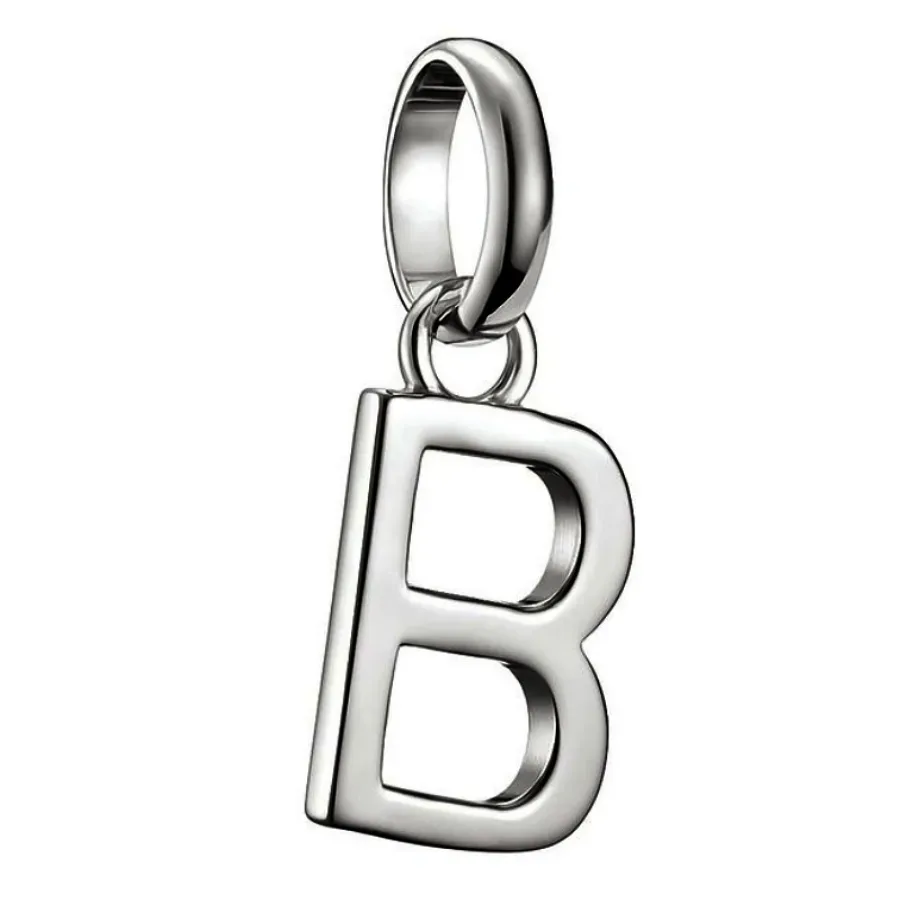 THOMAS SABO - Charm Anhänger Buchstabe B Connect, One Size, Silber