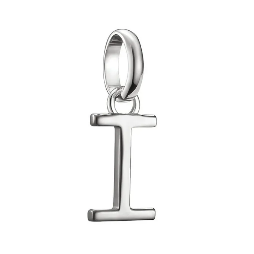 THOMAS SABO - Charm Anhänger Buchstabe I Connect, One Size, Silber