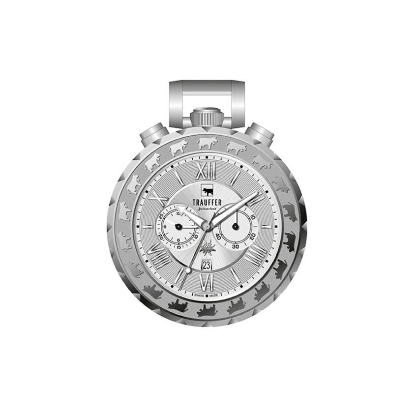 Trauffer TR-TC-01-SK-01 Taschenuhr Herren