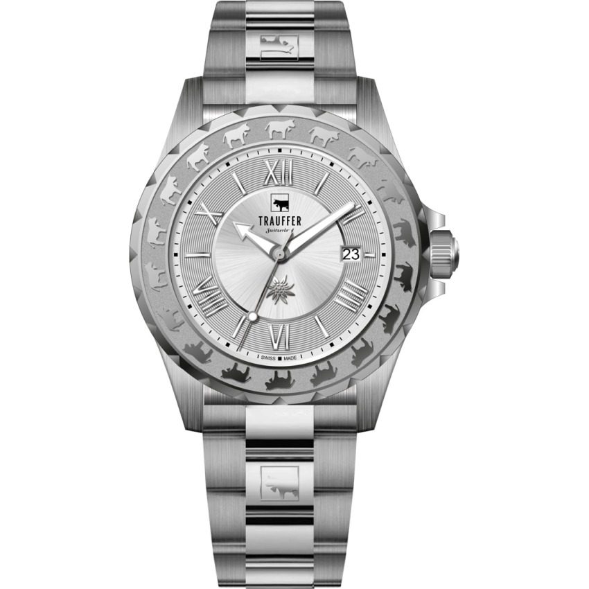Trauffer TR-AG-01-SM-01 Alpenaufzug Herren Uhr