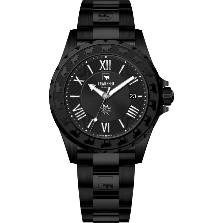 Trauffer TR-AG-02-NM-01 Alpenaufzug Herren Uhr