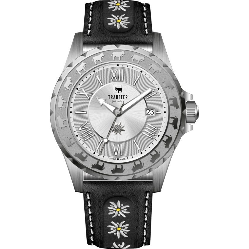 Trauffer TR-AG-02-SL-50 Alpenaufzug Herren Uhr