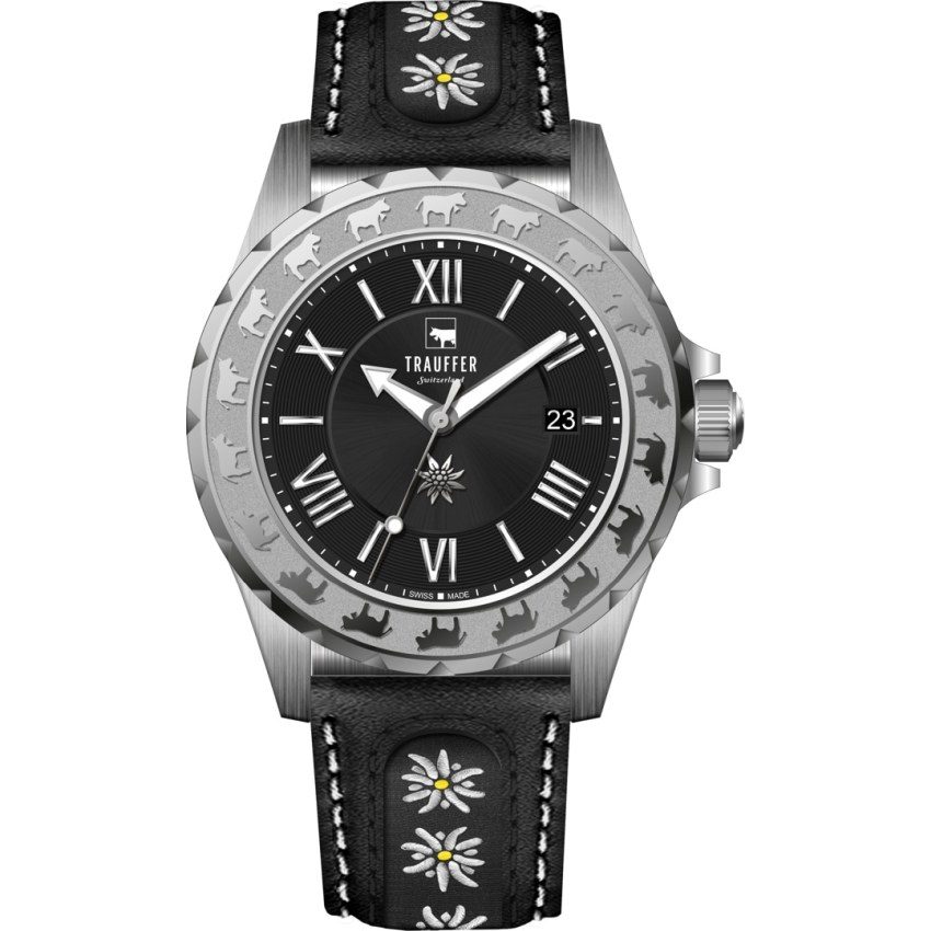 Trauffer TR-AG-02-SL-50 Alpenaufzug Herren Uhr