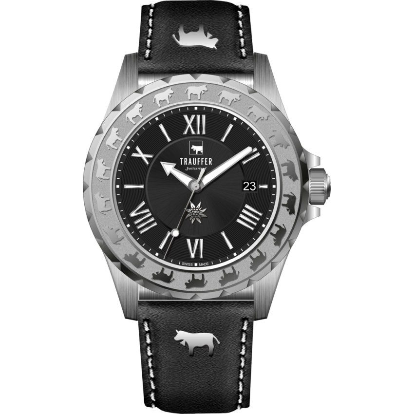 Trauffer TR-AG-02-SL-21 Alpenaufzug Herren Uhr