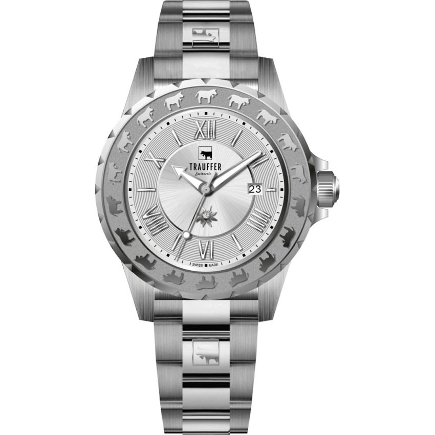 Trauffer TR-AL-01-SM-01 Alpenaufzug Damen Uhr