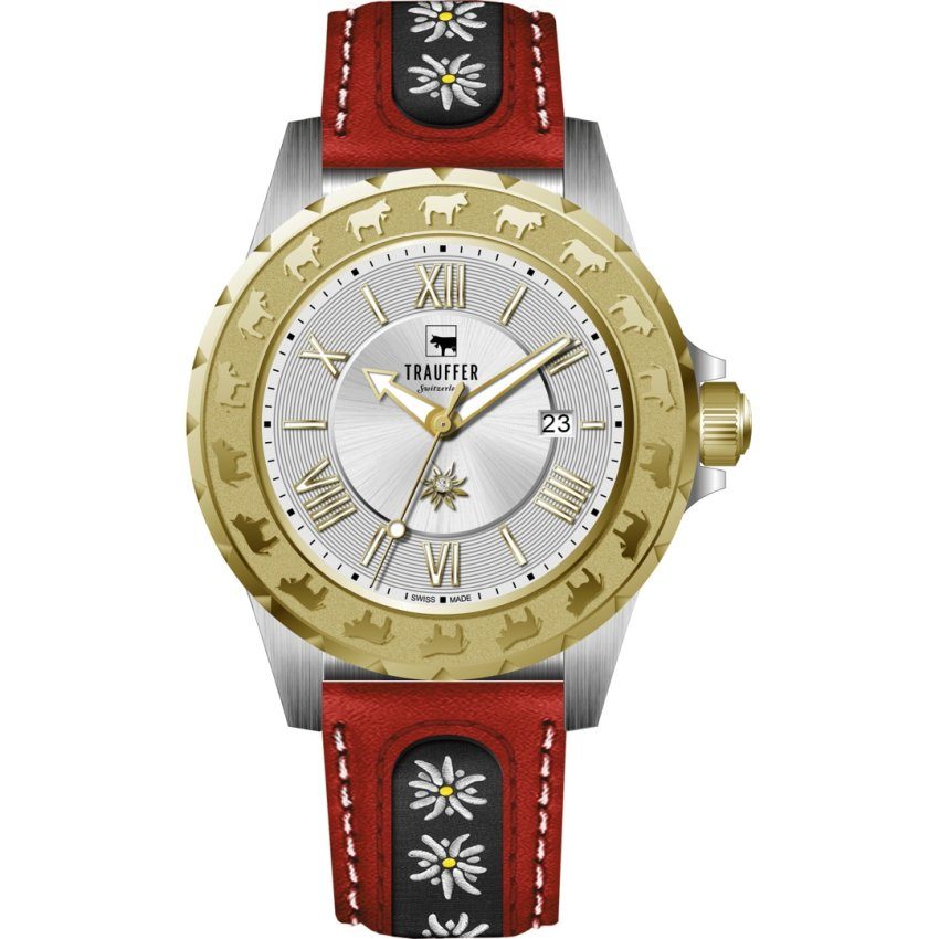 Trauffer TR-AL-01-BL-52 Alpenaufzug Damen Uhr