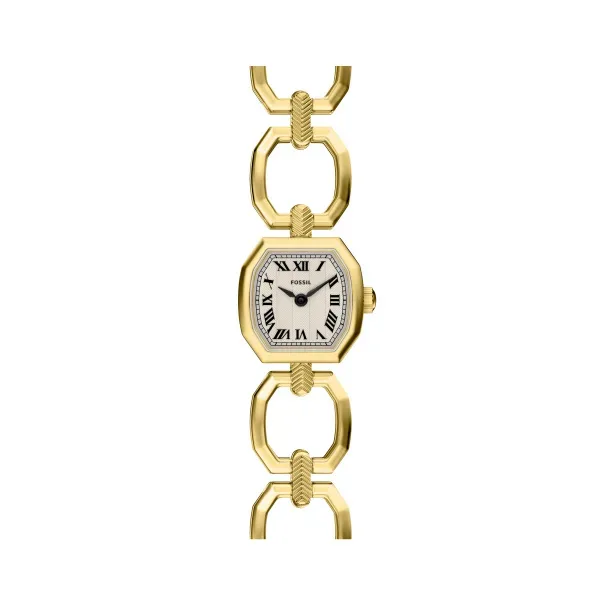 Fossil - Analoguhr, Harlow, 20mm, Gold