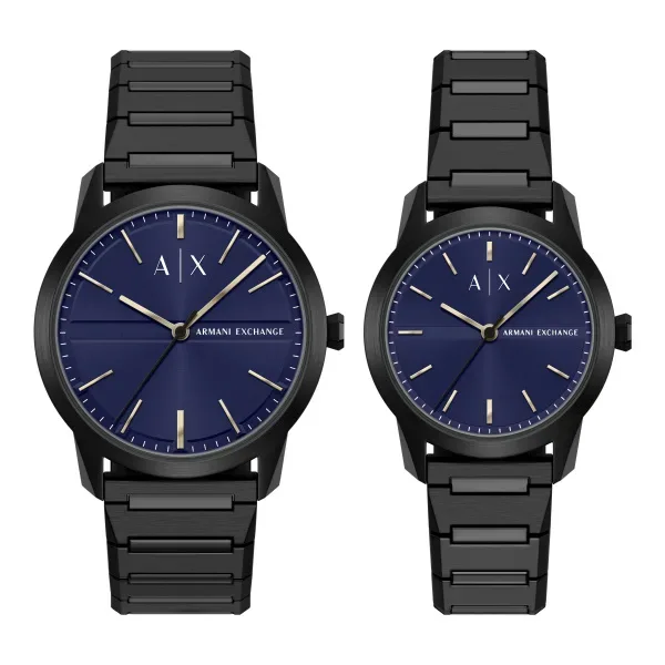 Armani Exchange AX7179SET Lexon Herren Uhr Set