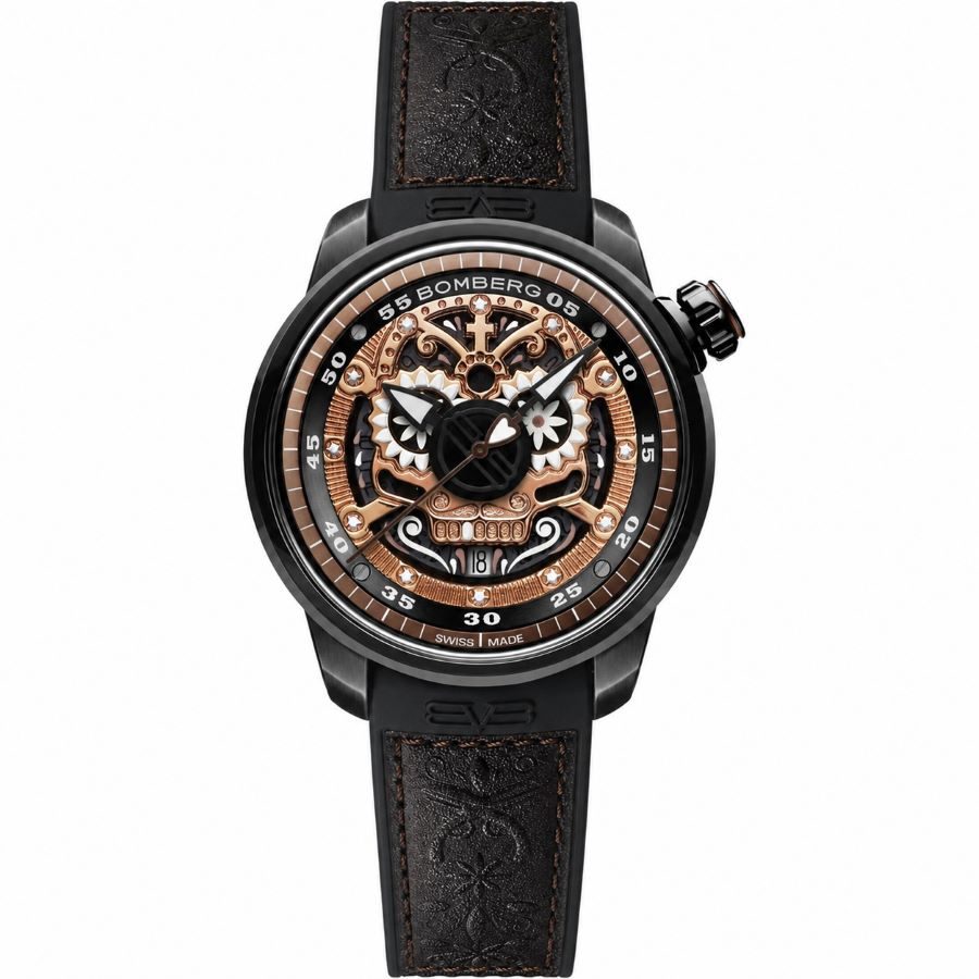 Bomberg Bolt-68 CT43ASPGD.24-1.11 Mariachi Skull Herrenuhr
