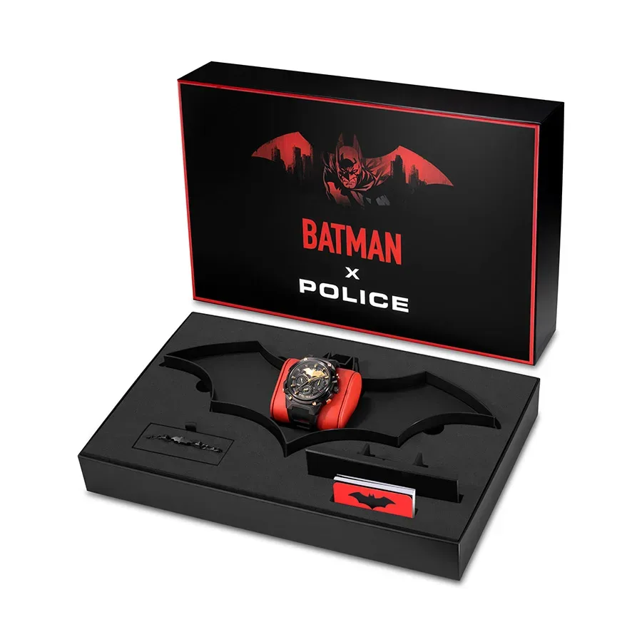 Police Batman PEWGQ0089902-SET Crusader Chrono Herrenuhr