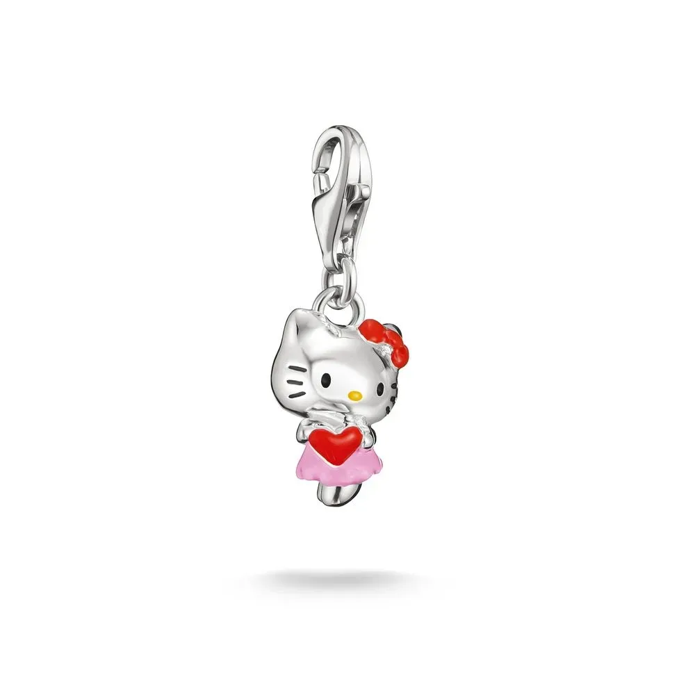 THOMAS SABO - Charm, Hello Kitty, One Size, Silber