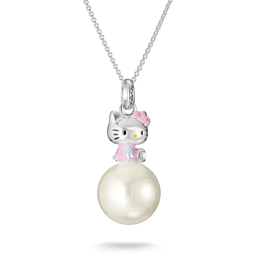 THOMAS SABO - Halskette, Hello Kitty, 45.5CM, Silber