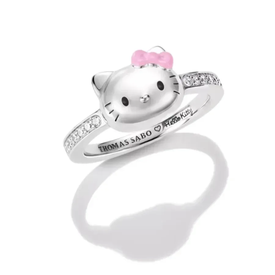 THOMAS SABO - Ring, Hello Kitty, 56, Silber