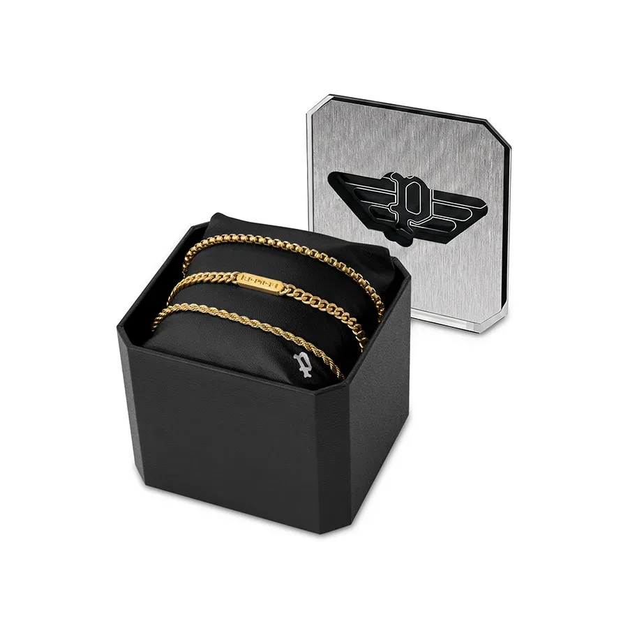 Police PEAGB0014201-SET0F3 Steelwave Herren Armband Schmuckset