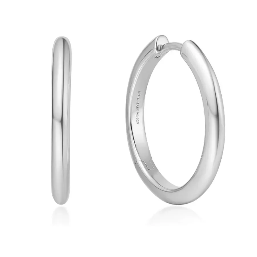 ANIA HAIE - Creolen, Vogue Maven, One Size, Silber