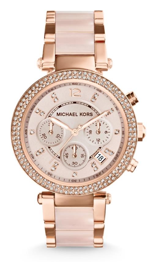 Michael Kors Uhr Parker roségoldfarben