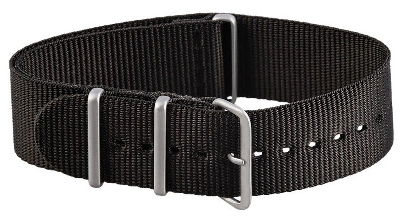 Natoarmband 22mm in schwarz Military Nato Band Nato Uhrenband
