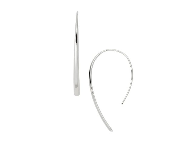 Fossil Jewels Fossil Damen Ohrringe Bevel Hoop