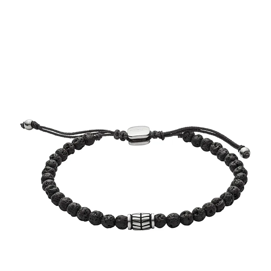 Fossil Jewels Fossil Herren Armband Black Semi-Precious