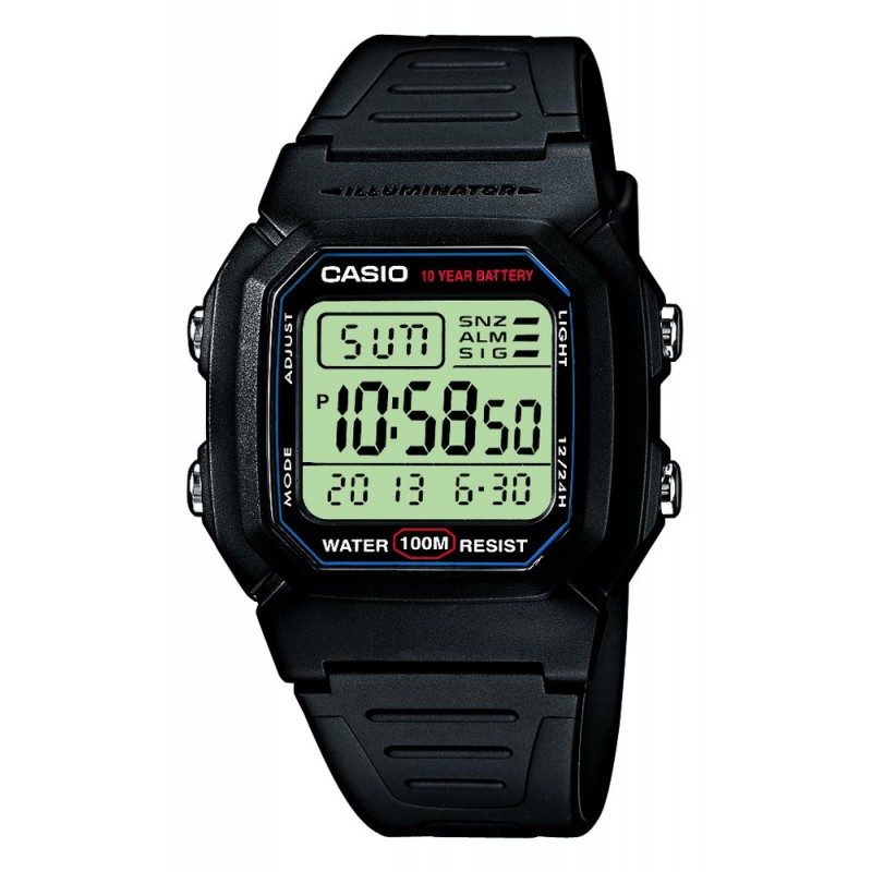 CASIO - Digitaluhr,  Collection, 44mm, Black