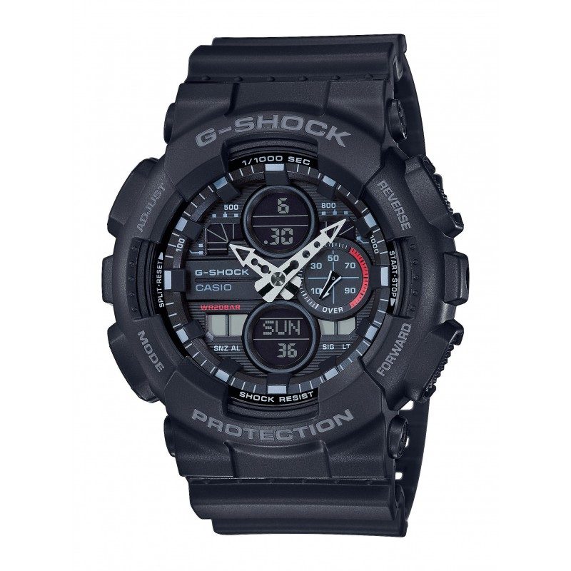 CASIO - Chronograph Uhr, G-SHOCK Classic, 55mm, Black