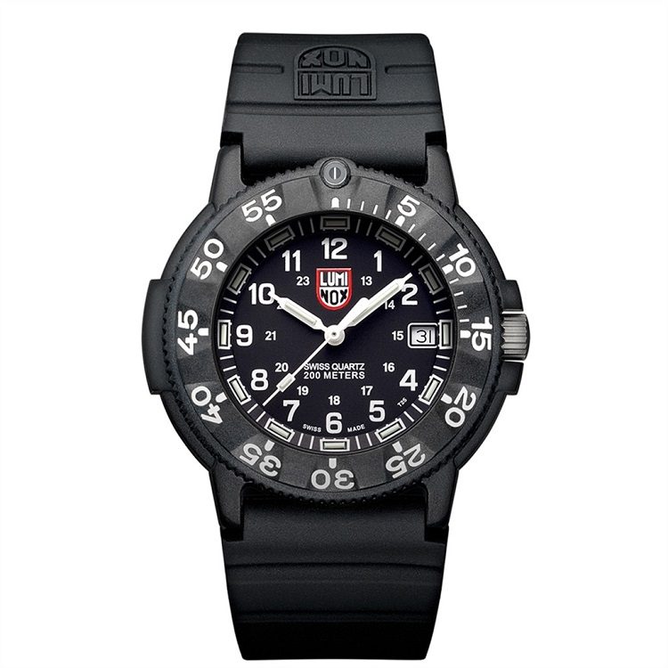 Luminox - Analoguhr, Original Navy SEAL, 43mm, Black