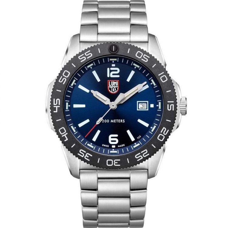 Luminox - Analoguhr, Pacific Diver, 44mm, Silber