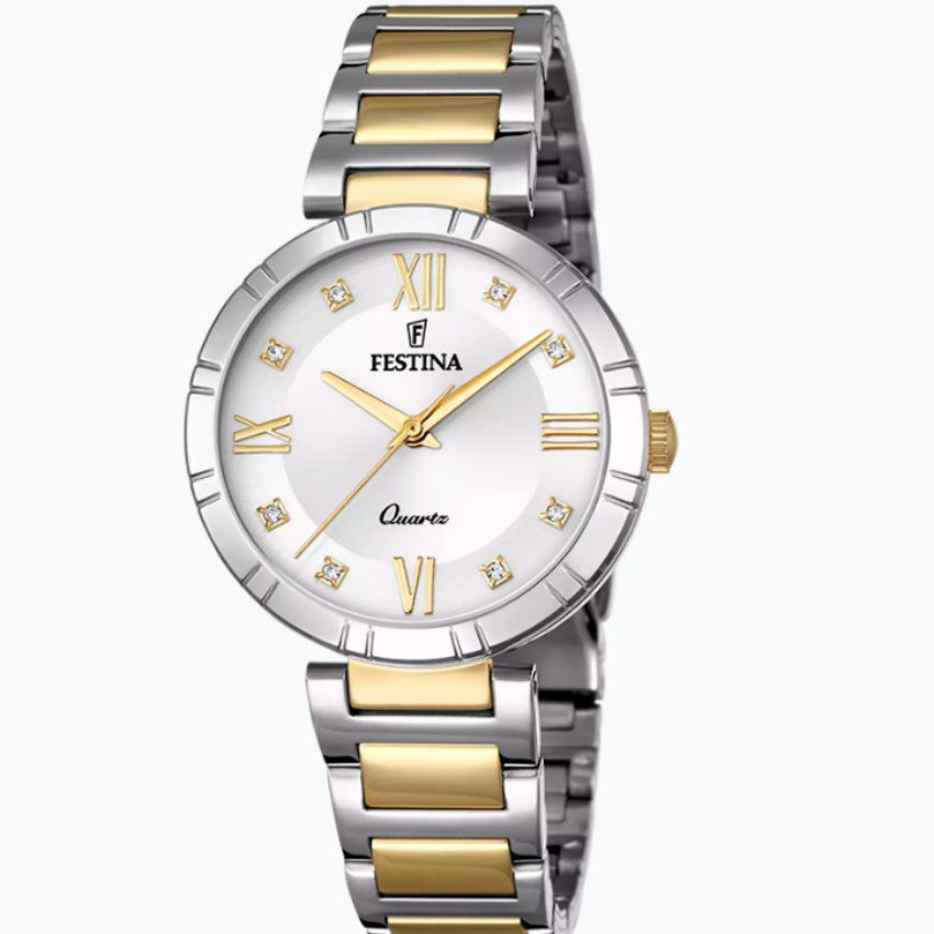 Festina - Analoguhr, Mademoiselle, 25mm, Zweifarbig