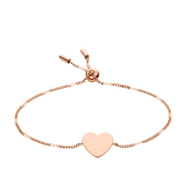Fossil - Armband, Lane, 16.5CM, Roségold