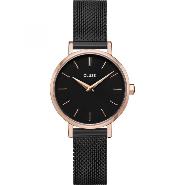 CLUSE - Analoguhr, Boho Chic Petite, 28mm, Black