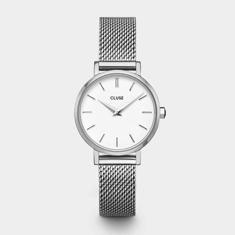 CLUSE - Analoguhr, Boho Chic Petite, 28mm, Silber