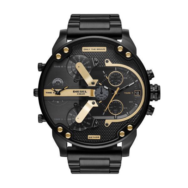 Diesel - Chronograph Uhr, Mr. Daddy 2.0, 57mm, Black