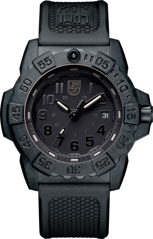 Luminox - Analoguhr, Navy SEAL, 45mm, Black