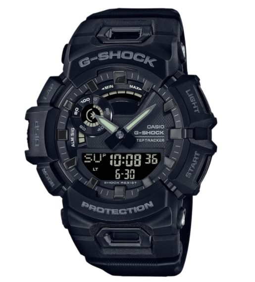 CASIO - Multifunktionsuhr, G-shock G-squad, 51mm, Black