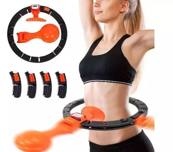 Smart Hula Hoop 60cm - 108 cm, Gewichte + Computer