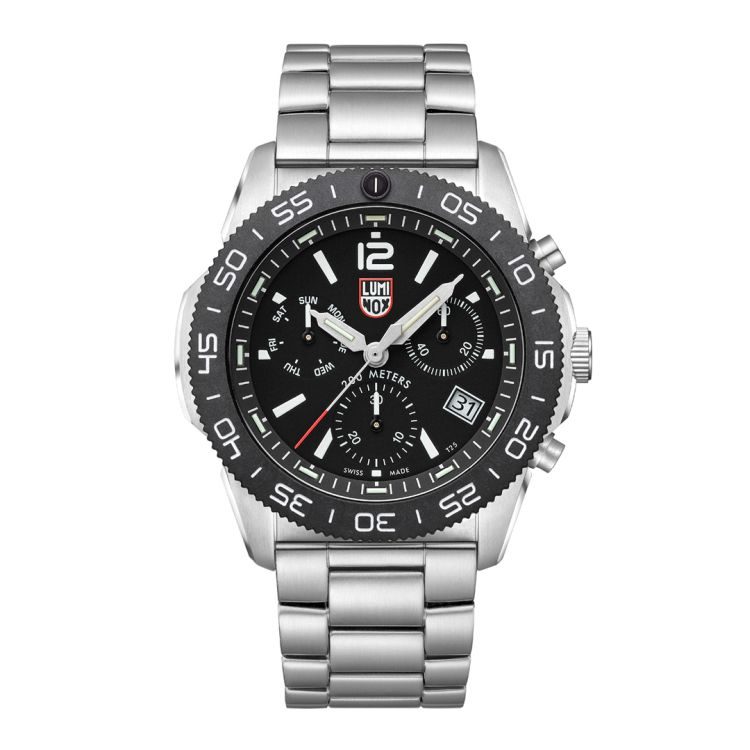 Luminox - Chronograph Uhr, Pacific Diver, 44mm, Silber