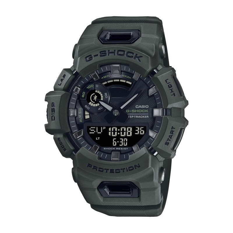 CASIO - Digitaluhr, G-shock, 51mm, Grün
