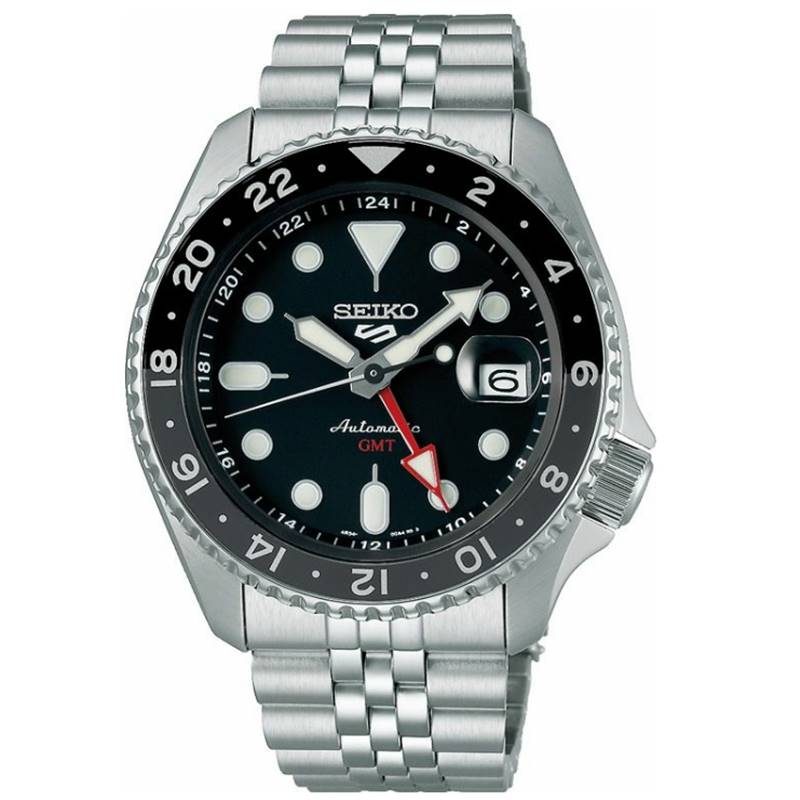 Seiko - Automatikuhr,  5 Sports, 43mm, Silber