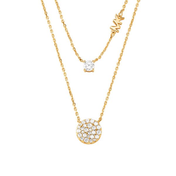 Michael Kors - Halskette, Kors Brilliance, 40.5CM, Gold
