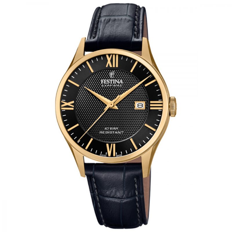 Festina Swiss Made F20010/4 Sapphire Herrenuhr