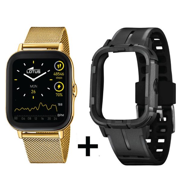 LOTUS - Smartwatch Display, 44mm, Gold